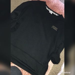 Victoria Secret black sweatshirt